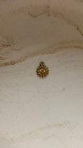 Sunburst Eye Charm - 24kt Gold Plated