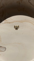 CZ Bow Charm - 24kt Gold Plated