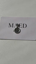 Solid round pendant necklace
