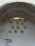 Zodiac Horoscope Sign Charms - 24kt Gold Plated