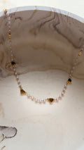 Sweetheart Pearl Chain - 24kt Gold plated