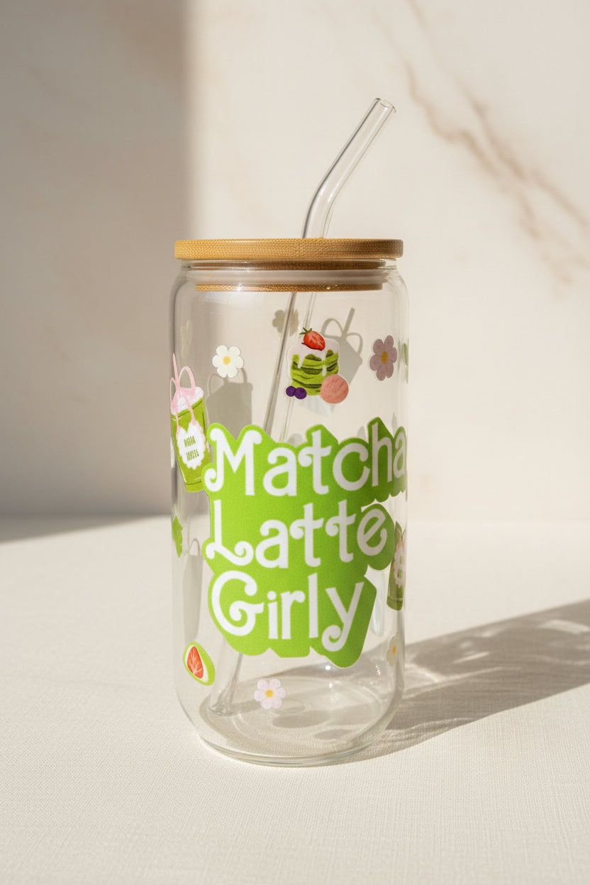 Glass Can Cup