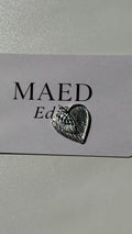 Winged Angel Heart pendant necklace