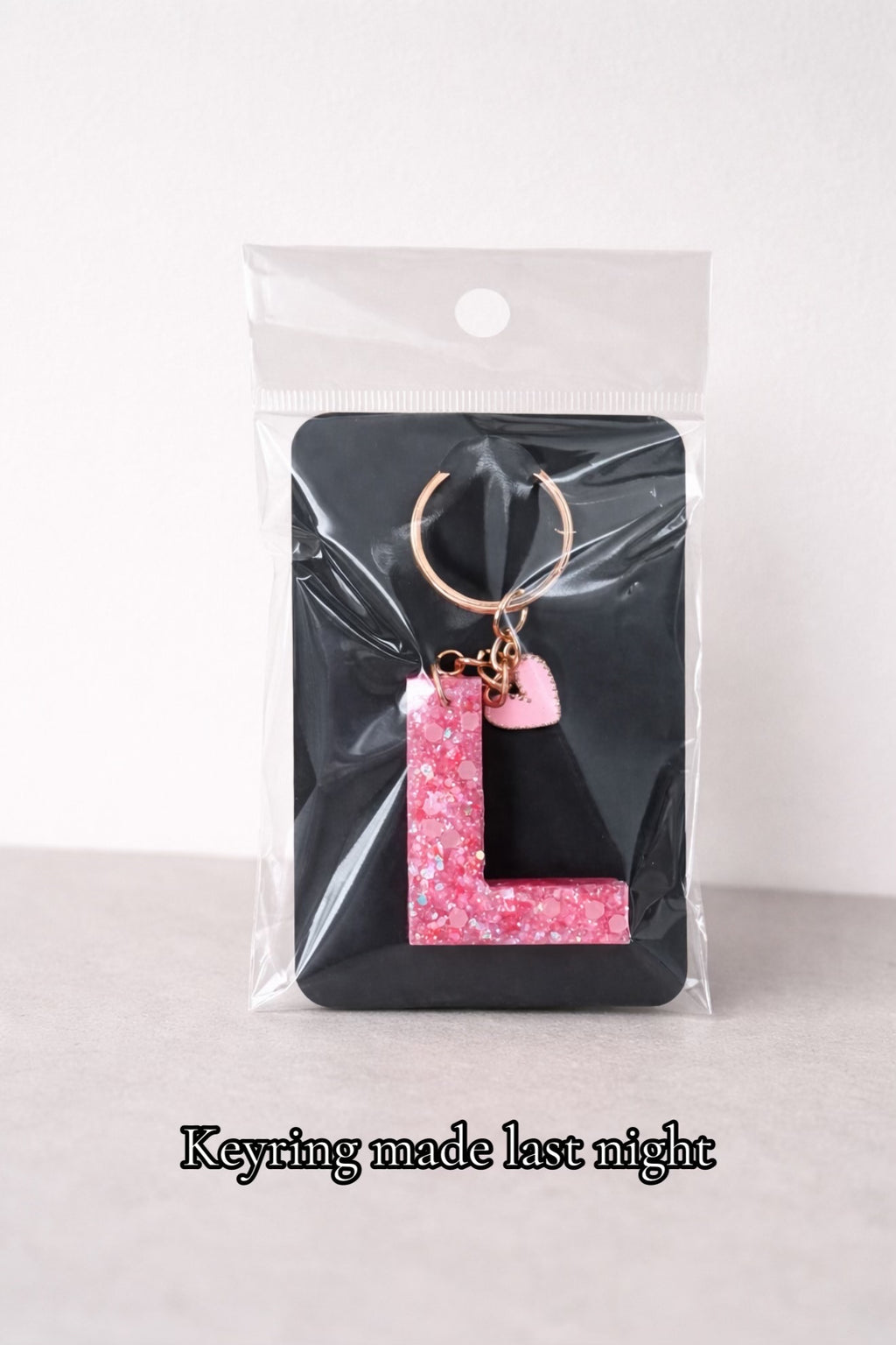 Letter Keyring