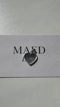 Solid heart pendant necklace