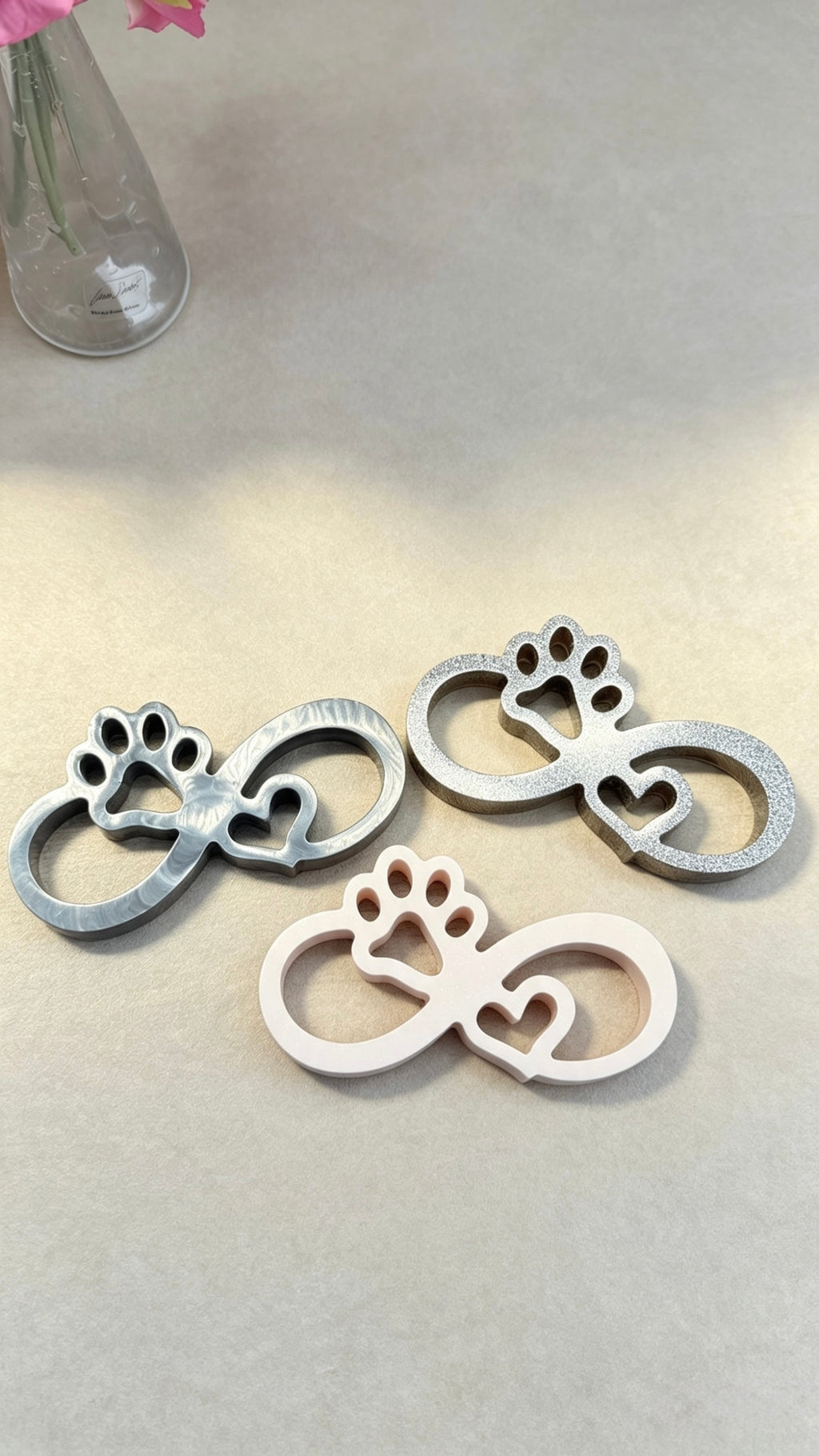 Infinity Paw Ornament