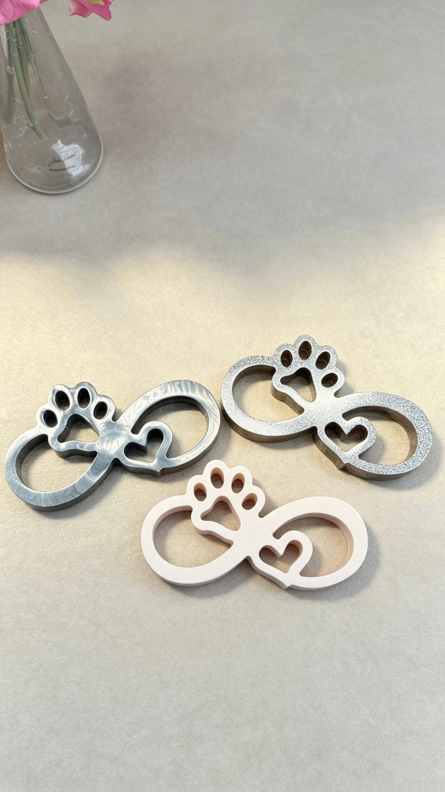 Infinity Paw Ornament