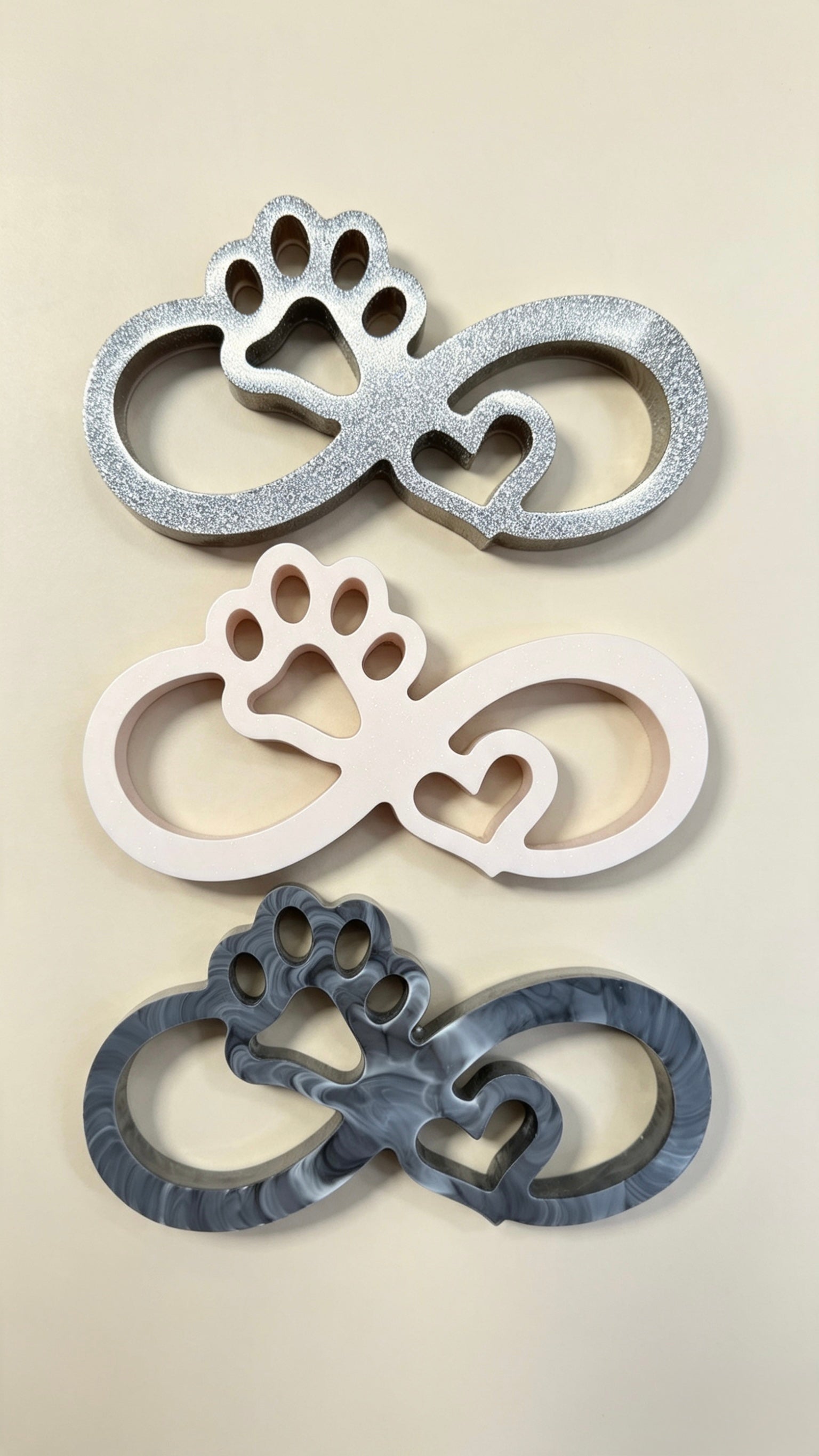 Infinity Paw Ornament