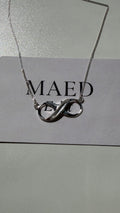 Infinity pendant necklace