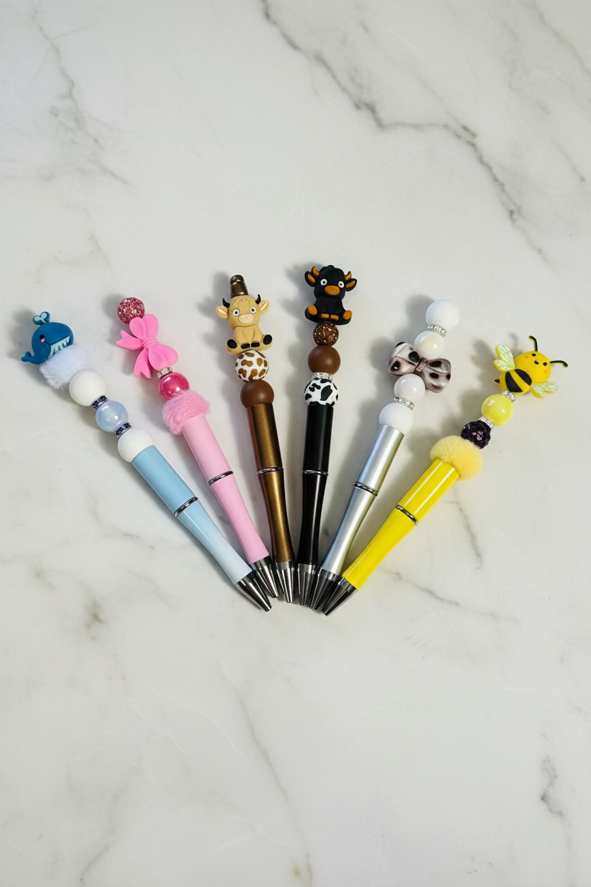 Handmade beaded pen ✨
